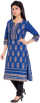 ADDICTION Floral Print Women's Straight Kurta
