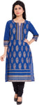 ADDICTION Floral Print Women's Straight Kurta