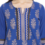 ADDICTION Floral Print Women's Straight Kurta