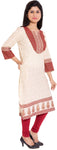 ADDICTION Floral Print Women's Straight Kurta