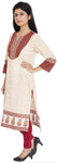 ADDICTION Floral Print Women's Straight Kurta