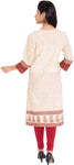 ADDICTION Floral Print Women's Straight Kurta