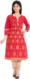 ADDICTION Floral Print Women's Straight Kurta