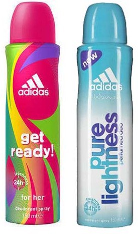 Adidas Get Ready and Pure Lightness Combo Set