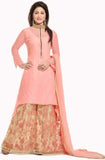 Neon Georgette Embroidered Multi-purpose Fabric