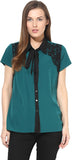 L'Elegantae Women's Solid Casual Shirt