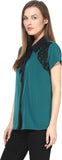 L'Elegantae Women's Solid Casual Shirt