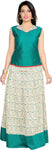 Atithee Women's Top and Skirt Set