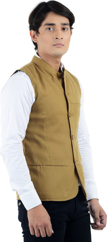 American-Elm Solid Men's Waistcoat
