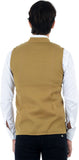 American-Elm Solid Men's Waistcoat