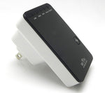 Aeoss 300Mbps Wireless -N Multifunction Mini Router Repeater LAN Ports, Wall Powered