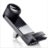 Aeoss Portable Car Air Vent Mount For Mobiles Phones Black
