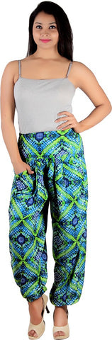 Ankita Printed Rayon Women's Harem Pants