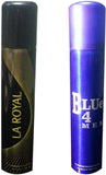 Aero Care La Royal Black & Blue 4 Men Combo Set