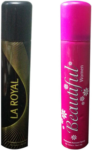 Aero Care La Royal Black & Beautiful For Women Combo Set