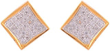 Affinity Jewellers Just like diamonds Cubic Zirconia Alloy Stud Earring