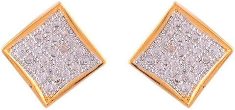 Affinity Jewellers Just like diamonds Cubic Zirconia Alloy Stud Earring