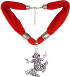 Adimani Felimq Scarf Fabric Necklace