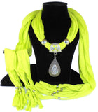 Adimani Calrusz Scarf Fabric Necklace