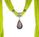 Adimani Calrusz Scarf Fabric Necklace