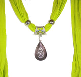 Adimani Calrusz Scarf Fabric Necklace
