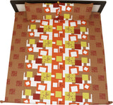 Good Night Cotton Floral King sized Double Bedsheet