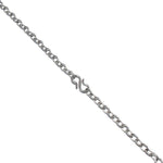 Zakaah Jewels Sterling Silver Plated Stone Necklace
