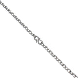 Zakaah Jewels Sterling Silver Plated Stone Necklace