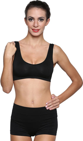 Wetex Premium S017BLK,WHT,SKN Women's Full Coverage Bra
