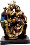 Amazing India God Goddess Radha Krishna Statue Idol Showpiece  -  20.3 cm