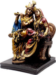 Amazing India God Goddess Radha Krishna Statue Idol Showpiece  -  20.3 cm