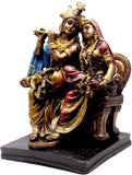 Amazing India God Goddess Radha Krishna Statue Idol Showpiece  -  20.3 cm