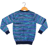 Allen Solly Self Design Crew Neck Boy's Sweater