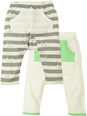 Babyoye Premium Baby Girl's Grey Leggings