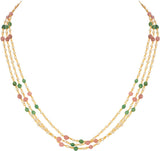 Voylla Yellow Gold Plated Alloy Necklace