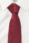 Alvaro Checkered Tie