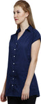 Alpha Lady Women's Striped Casual, Formal Shirt