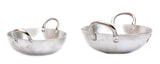 Jk Vallabhdas Special Aluminium Kadai (Set of 2) Kadhai 1.4 and 2.25 L