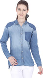 Alibi By INMARK Women's Solid Casual Shirt