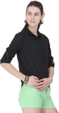 Alibi By INMARK Women's Solid Casual Shirt