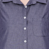 Alibi By INMARK Women's Solid Casual Shirt