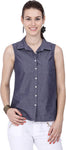Alibi By INMARK Women's Solid Casual Shirt