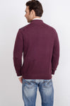 ALX New York Striped Turtle Neck Casual Men's Sweater