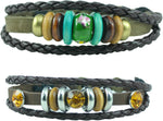 Alpha Man Leather Bracelet Set