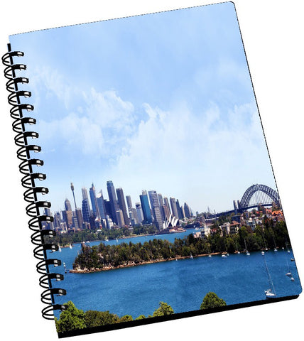 AMY smart city 2 A5 Notebook Spiral Bound