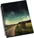 AMY route 66 A5 Notebook Spiral Bound