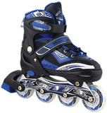 Gosome Free Style 4 Wheels Roller Blades In-line Skates - Size 7-10 US