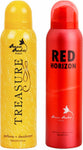 Anna Andre Paris Set of Treasure & Red Horizon Deodorants (160ml each) Combo Set