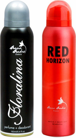 Anna Andre Paris Floralina & Red Horizon Combo Set