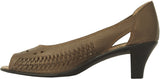 Lord's Antique Gold Women's Peeptoe Heels Women Heels